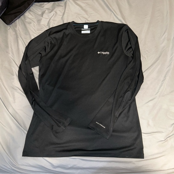Columbia Men’s PFG fishing Omni-freeze Black long sleeve top - Picture 1 of 5